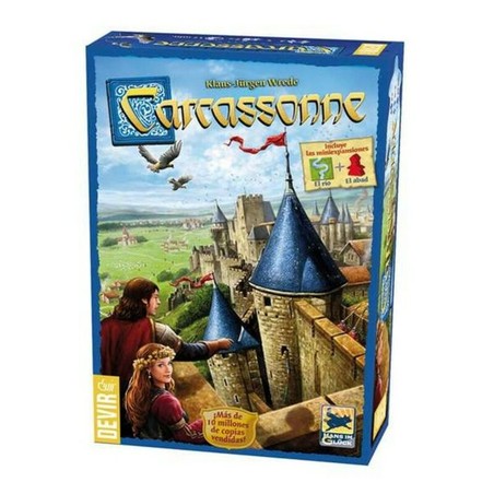 Juego de mesa Carcassonne Devir para toda la familia