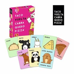 Juego de mesa educativo Lúdilo Taco, Vuelta, Cabra, Queso, Pizza para niños 2