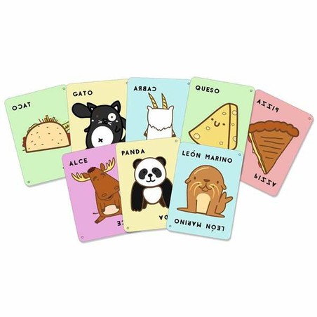 Detalle de cartas del juego de mesa para aprender a concentrarse Lúdilo
