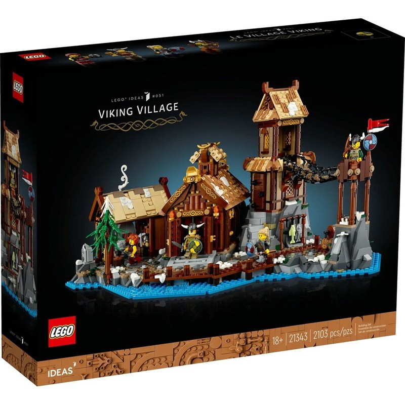 Lego Pueblo Vikingo - Set de construcción detallado para adultos