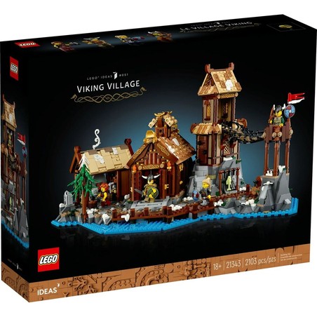 Lego Pueblo Vikingo - Set de construcción detallado para adultos