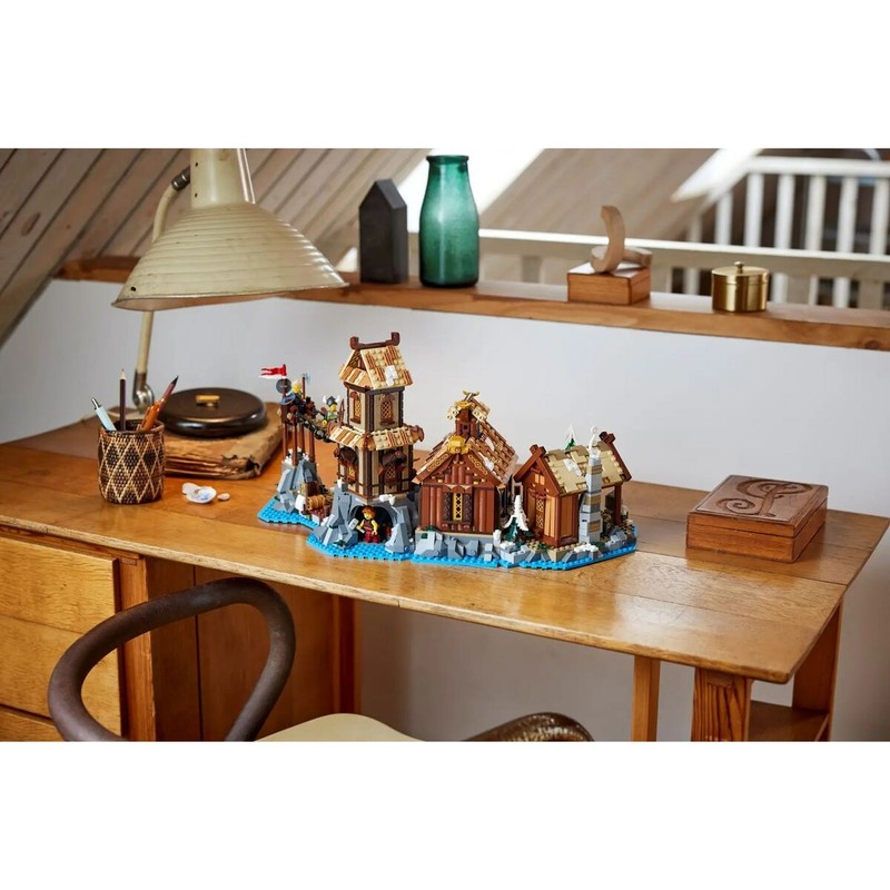 Maqueta Lego coleccionistas - Recreación histórica vikinga
