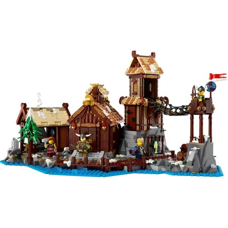Lego creatividad adultos - Montaje del Pueblo Vikingo