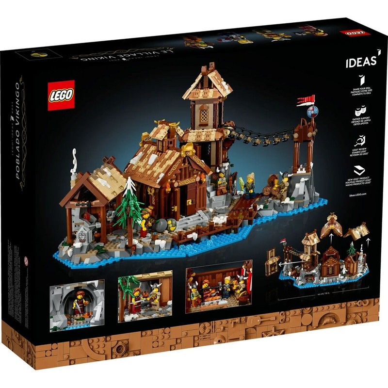 Lego 2103 piezas - Escultura vikinga