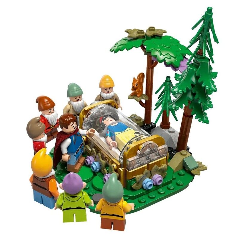 Set de construcción Lego Casita de Blancanieves vista frontal