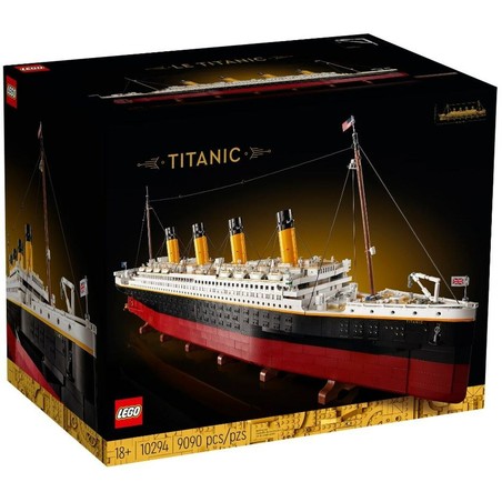 Juguetes Construcción Niños: Lego Titanic 9090 Piezas en todo su esplendor