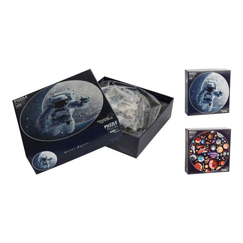 Puzzle 1000 piezas niños Playing By Piece multicolor