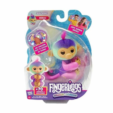 Bloques construcción infantiles con figura Fingerlings