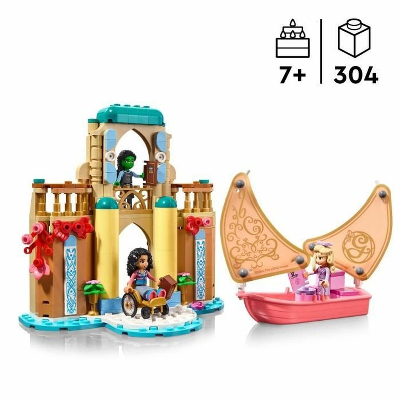Niños jugando con LEGO aventuras en Shiz University