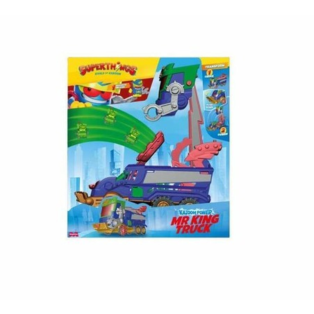 Juguetes construcción niños camión SuperThings Mr King