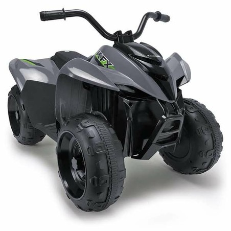 juguetes construcción niños quad electrico injusa kawasaki gris