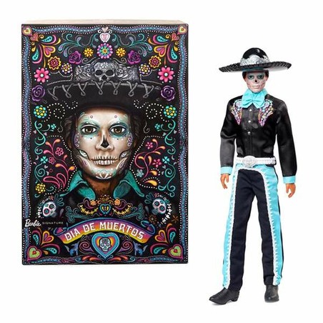 Juguetes construcción niños: Muñeco Ken Día de los Muertos