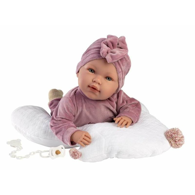 Juguete educativo para imitar roles: Muñeca Llorens de 42 cm sentada