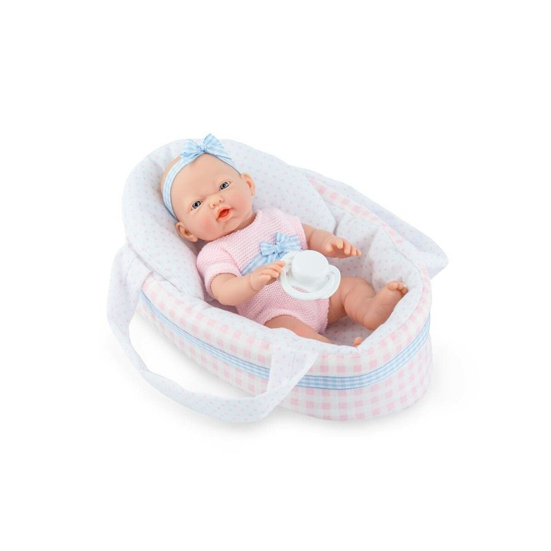 Detalle de muñeca bebé Marina & Pau, ideal para bloques construcción infantiles
