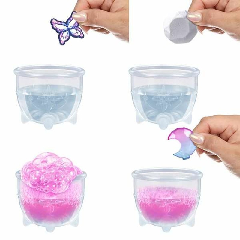Muñeca coleccionable Pixling con su vestido morado