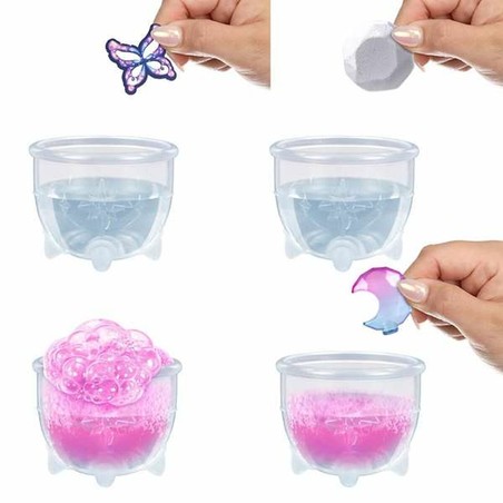 Muñeca coleccionable Pixling con su vestido morado