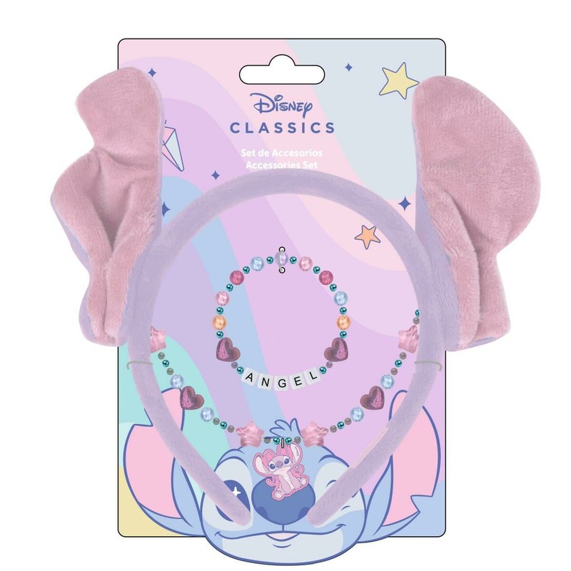 Detalle del kit manualidades infantil Stitch, ideal para kit pulseras niñas