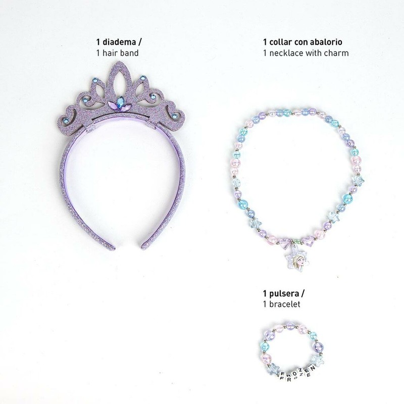kit manualidades infantil de Frozen con diadema