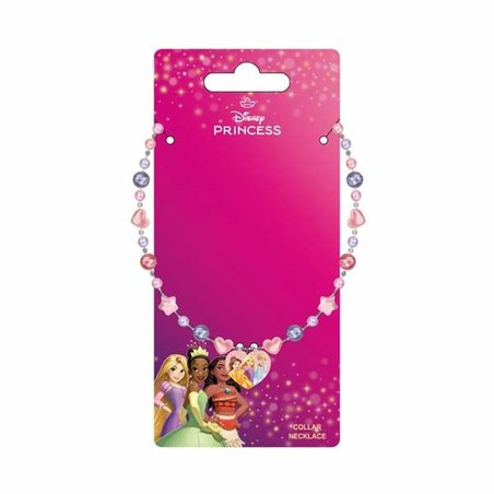 Kit manualidades infantil con collar de princesa Disney para niñas