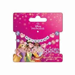 Pulsera Disney Princess rosa para niñas, ideal para el juego creativo. 2