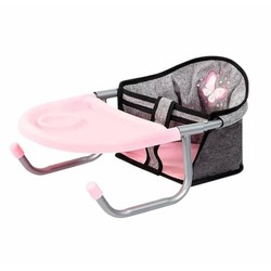 Juguetes construcción niños: Silla para muñecas Reig rosa con bandeja
