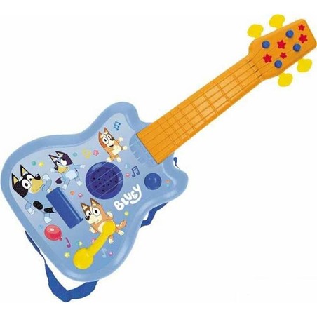 guitarra infantil bluey fisher-price juguete musical