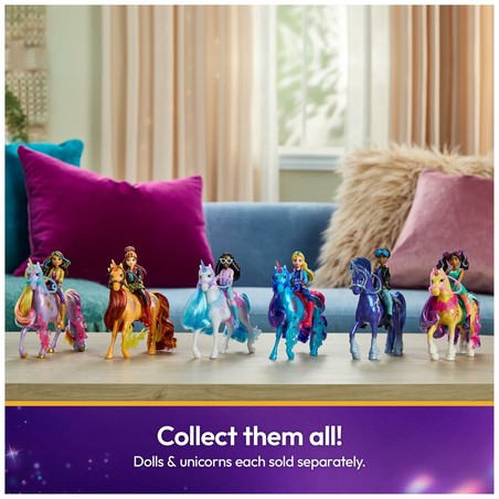 Set construcción educativo Unicorn Academy, fuente luminosa y sonidos mágicos