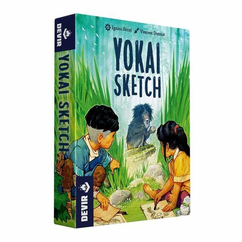Juego de mesa Yokai Sketch Devir en su caja original