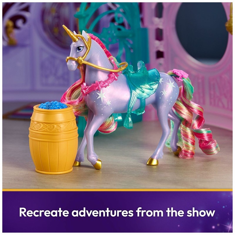 Bloques construcción infantiles: Accesorios detallados para la figura de Unicornio Estrella