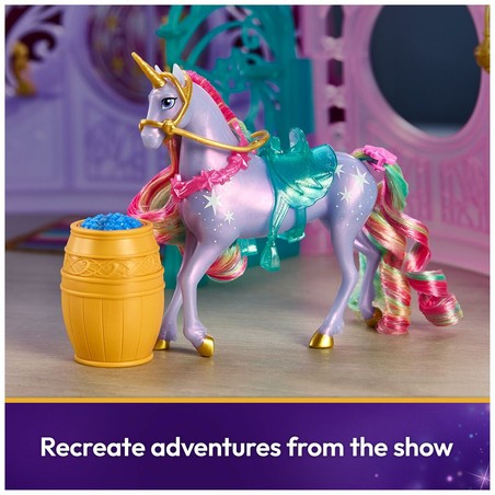 Bloques construcción infantiles: Accesorios detallados para la figura de Unicornio Estrella
