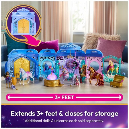 Establo Unicorn Academy extendido, ideal para juego creativo con figuras