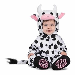 Bebé con disfraces niños de vaquita, cómodo y adorable.