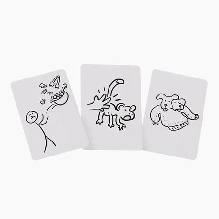 Juego de mesa Mattel español, vista de las piezas