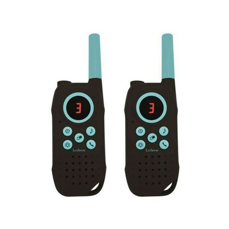 Walkie-Talkie Lexibook en acción, ideal para desarrollar habilidades como con bloques apilables bebé.