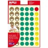 Manualidades niños con pegatinas Apli multicolor y creativas