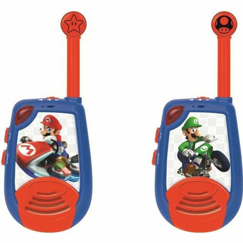 Juguetes construcción niños Walkie-Talkie Lexibook Mario Kart