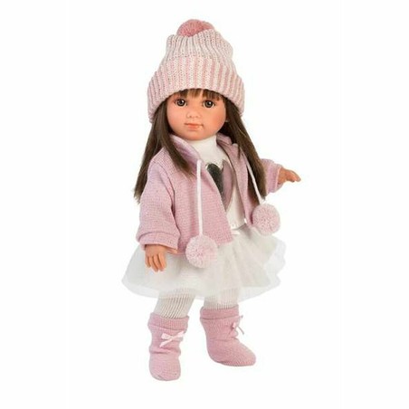 Muñeca bebé Llorens Sara de 35 cm con ropa de bebé