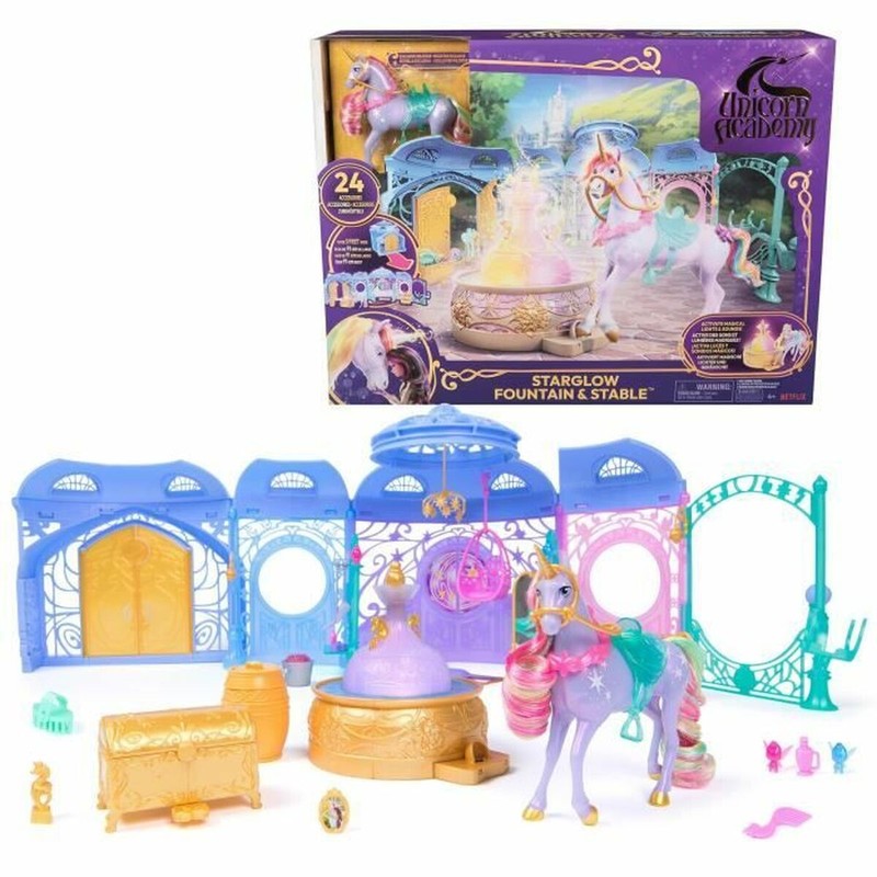 Unicornio Estrella, figura central del set de construcción y aventura