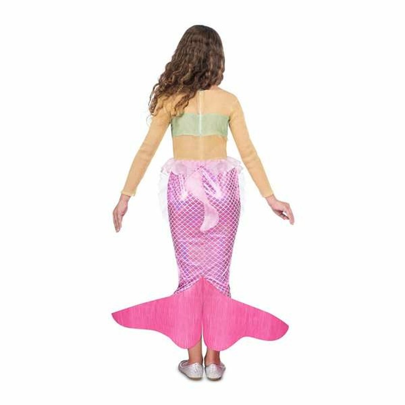Disfraz de sirena para halloween infantil, cómodo y suave para jugar