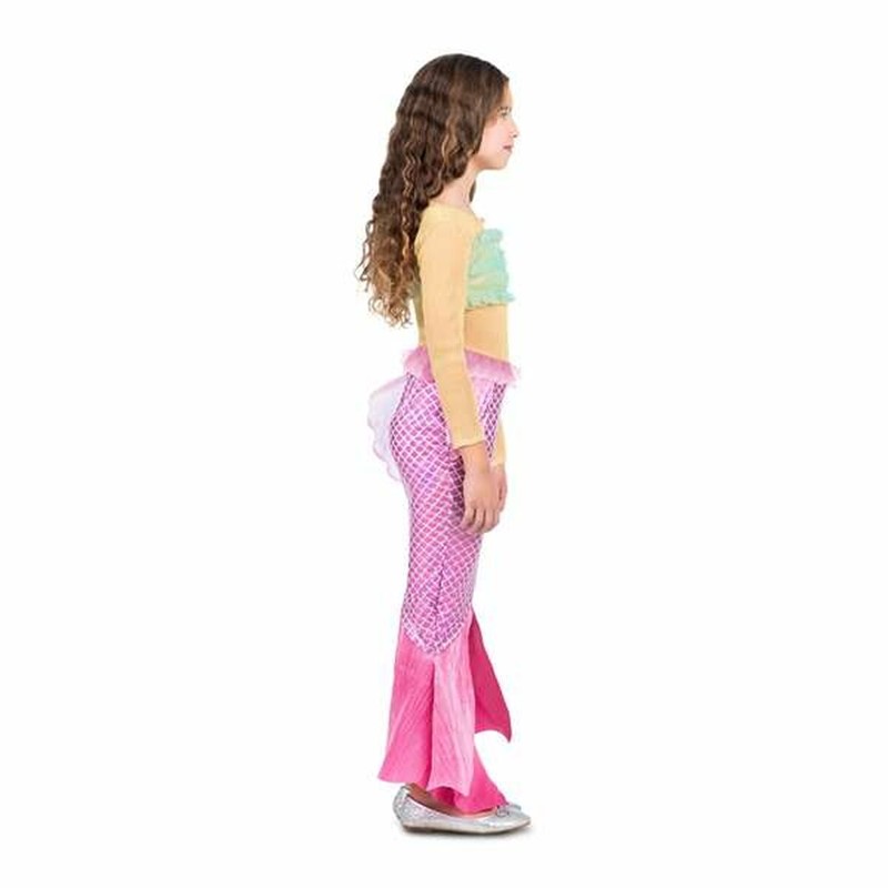 Accesorios disfraz de sirena, diseño auténtico para pequeñas exploradoras