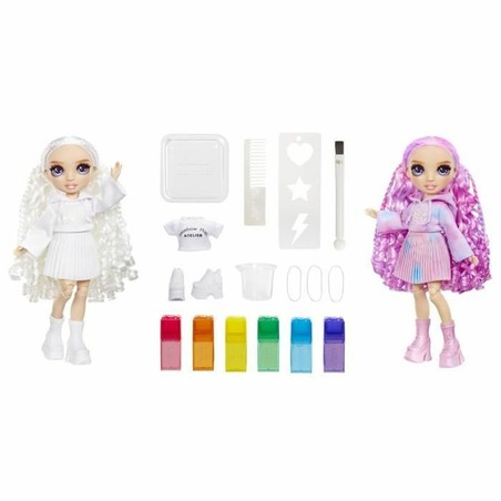 Muñeca Rainbow High para niñas 4 años, fomenta creatividad
