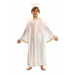 disfraces niños angel blanco para fiestas infantiles