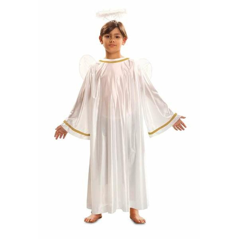 disfraces niños angel blanco para fiestas infantiles