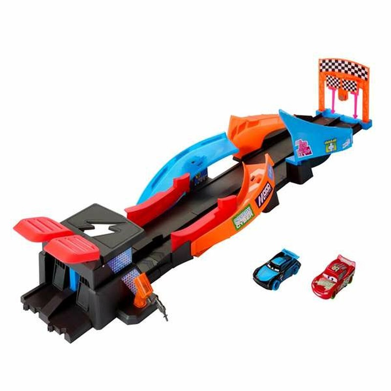 Pista de carreras para niños de 4 años Mattel sin pilas
