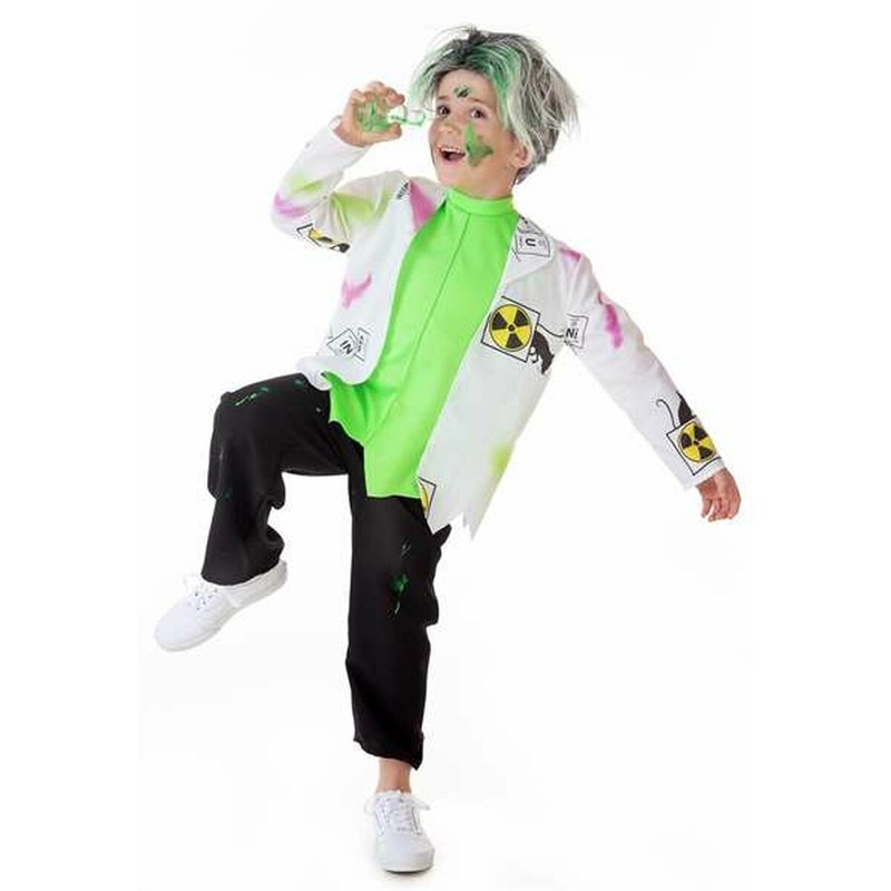 disfraces niños científico bata blanca