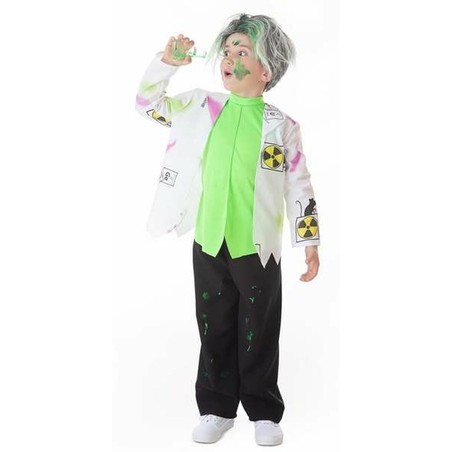 disfraz halloween infantil de científico para pequeños exploradores