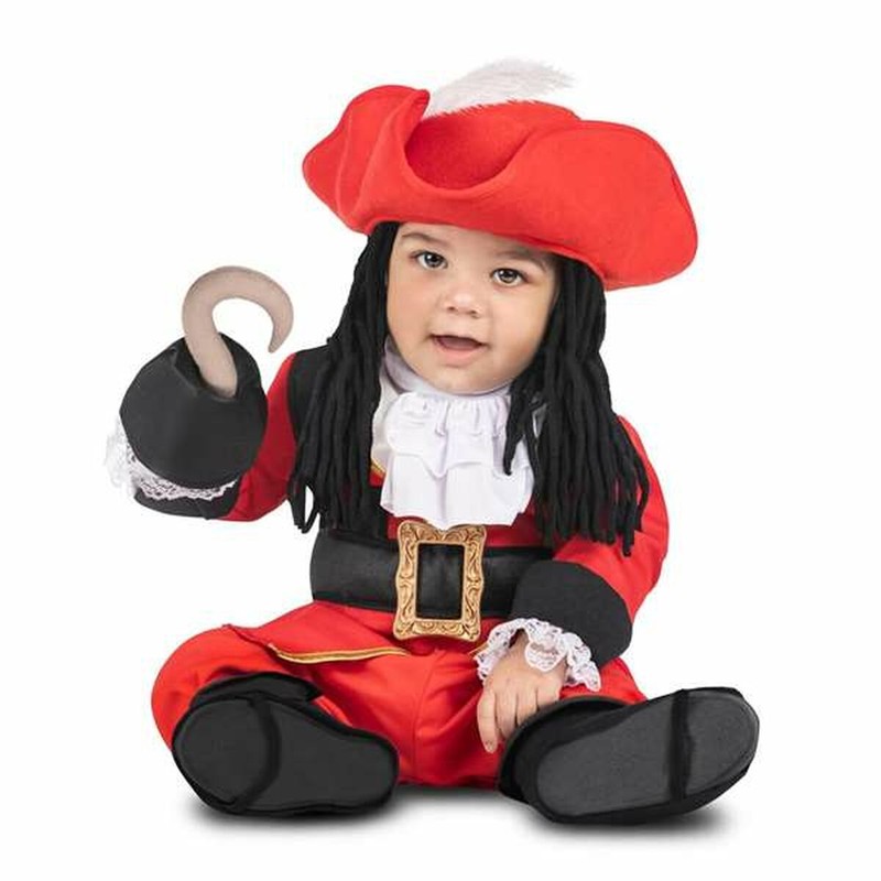 Disfraz de pirata Garfio para disfraces niños y bebés 7-12 meses