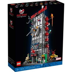 Juguetes construcción niños: LEGO Marvel Daily Bugle 76178 completo