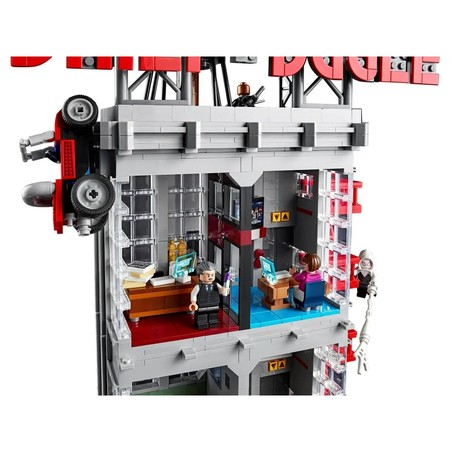 Desafío de construcción LEGO: Preparando el montaje del Daily Bugle