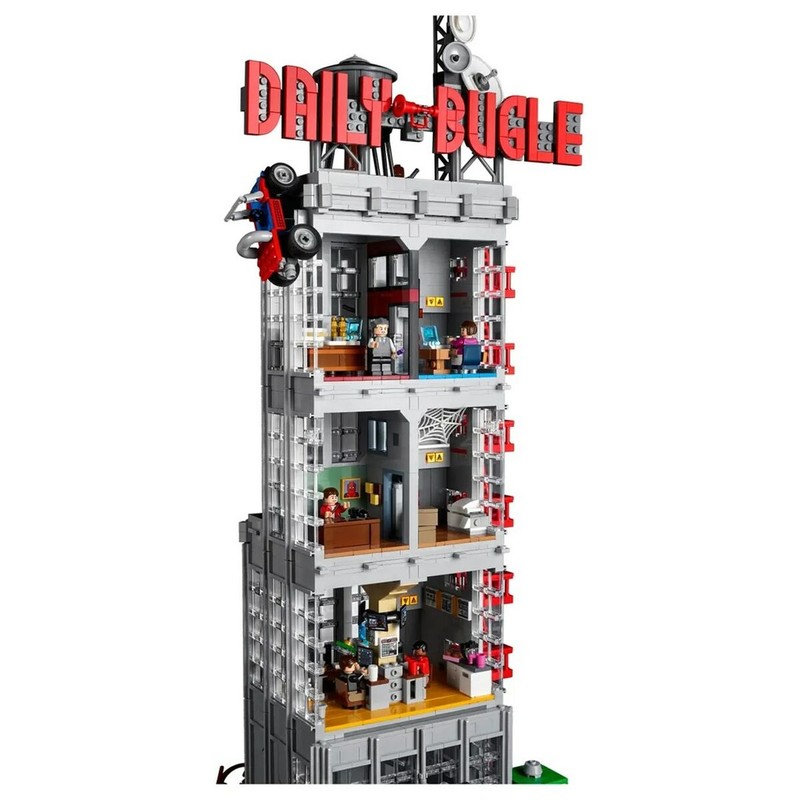 LEGO 76178 Spider-Man: Minifigura de Gwen Stacy y Spider-Man